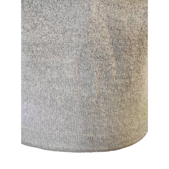 U.S. Polo Association Silver Grey Fisherman Sweater Crew Neck Long Sleeve Large - Picture 9 of 12